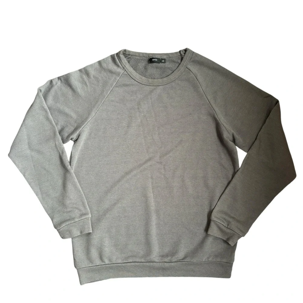 Onia Sailing Ship Pullover Sweatshirt Gray Men’s Size S - Picture 9 of 9